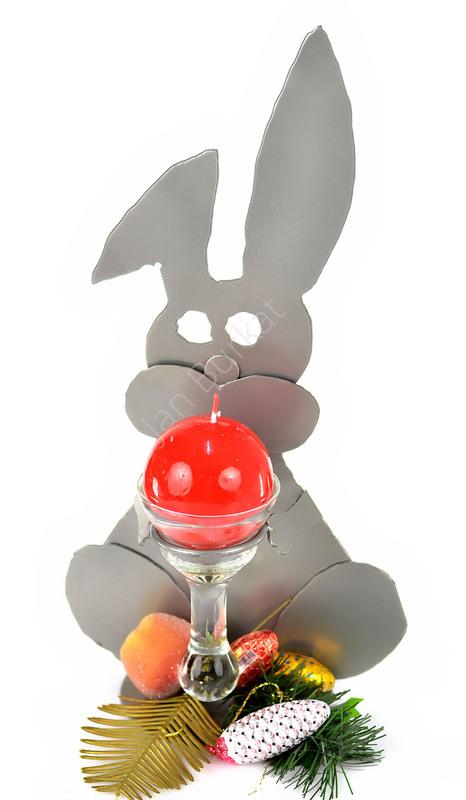 Christmas candlestic 3475a