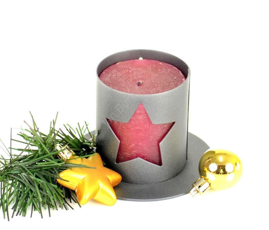 Christmas candlestic 6402