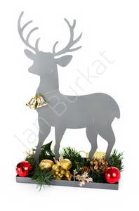 Christmas candlestic 6473