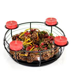 Christmas candlestic 6930