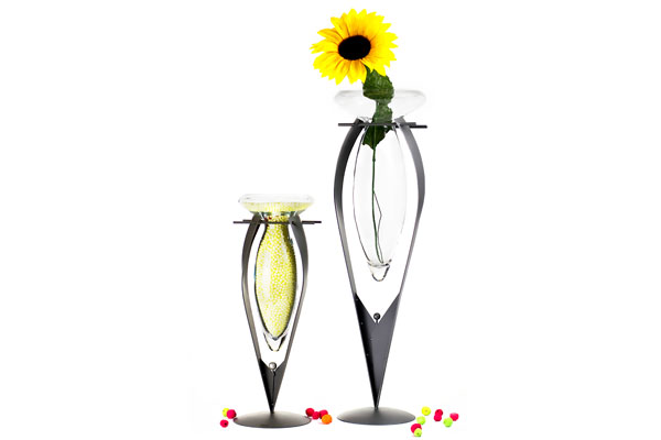  Metal with glass