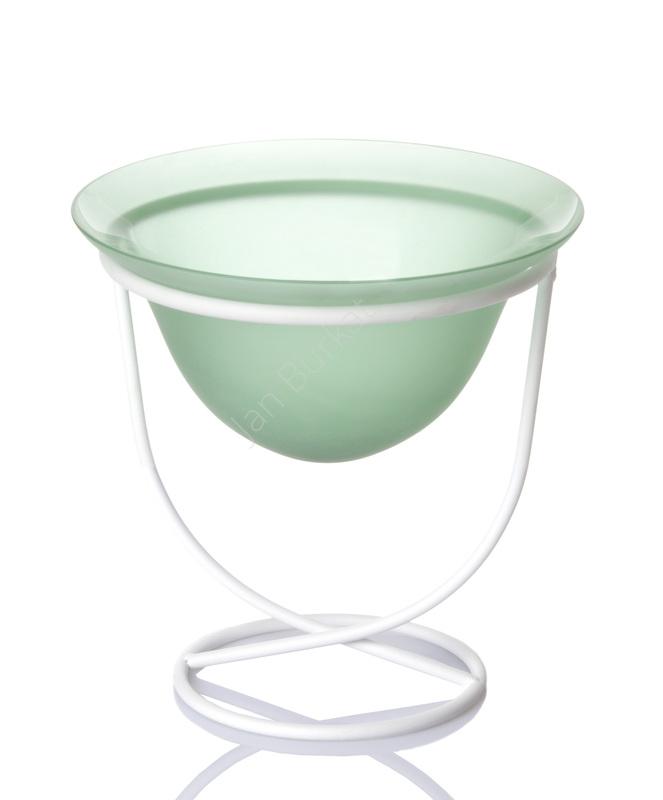 Metal decoration with glass 1010