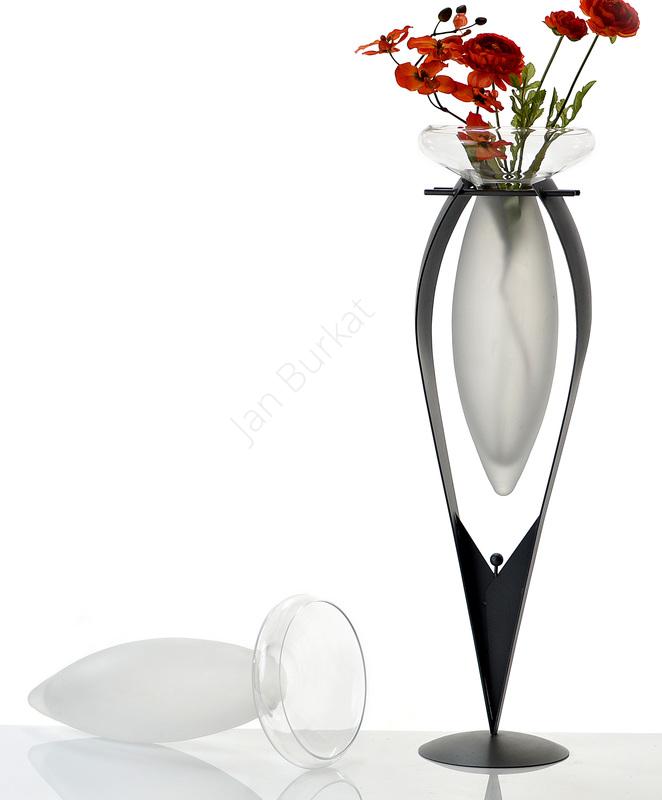 Metal decoration with glass 21-420c