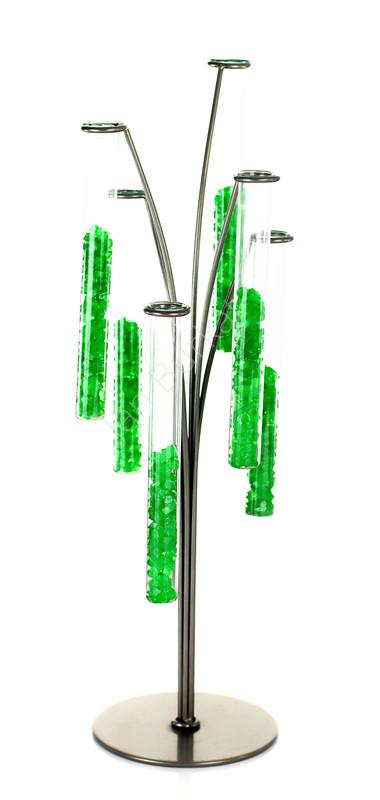 Metal decoration with glass 2318