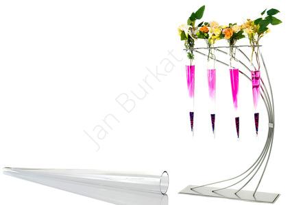 Metal decoration with glass 03-006j