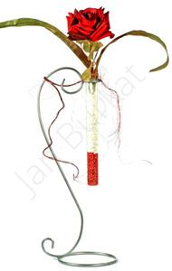 Metal decoration with glass 1915a