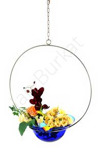 Metal decoration with glass 1930