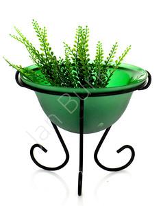 Metal decoration with glass 2061a