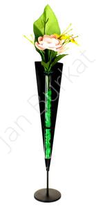 Metal decoration with glass 2088