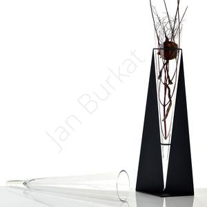 Metal decoration with glass 21-292