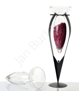 Metal decoration with glass 21-420