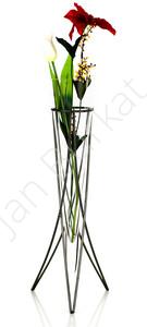 Metal decoration with glass 2304