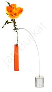 Metal decoration with glass 2329