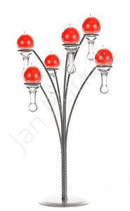 Metal decoration with glass 2697a