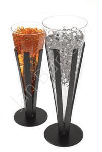 Metal decoration with glass 4162