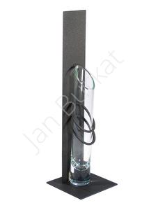 Metal decoration with glass 4168