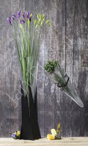 Metal decoration with glass 5008