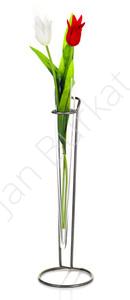 Metal decoration with glass 5306