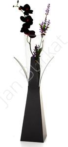 Metal decoration with glass 6094